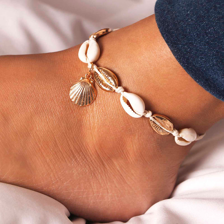 Erica Mixed Shell Bracelet/Anklet - Joker & Witch
