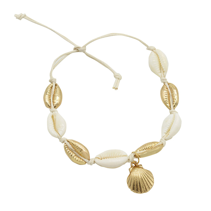 Erica Mixed Shell Bracelet/Anklet - Joker & Witch