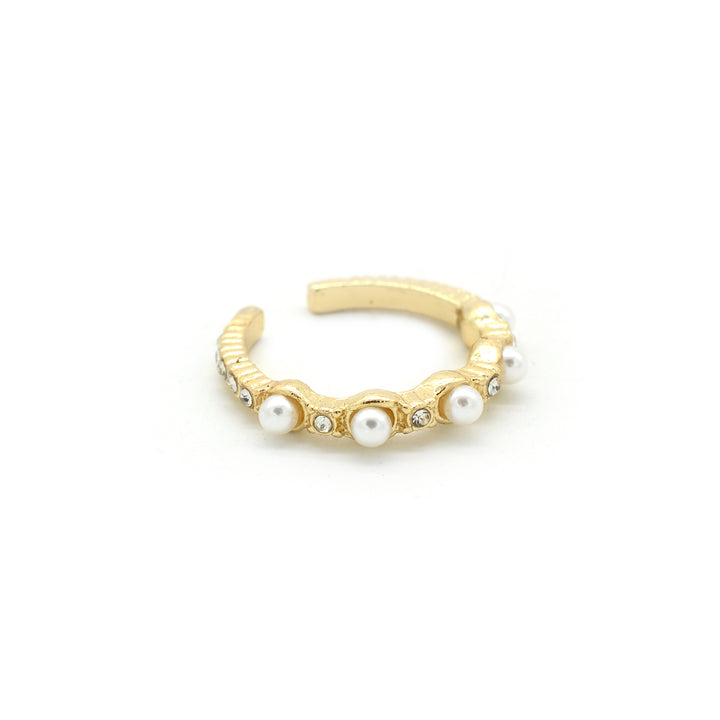 Pearlacent Gold Ring