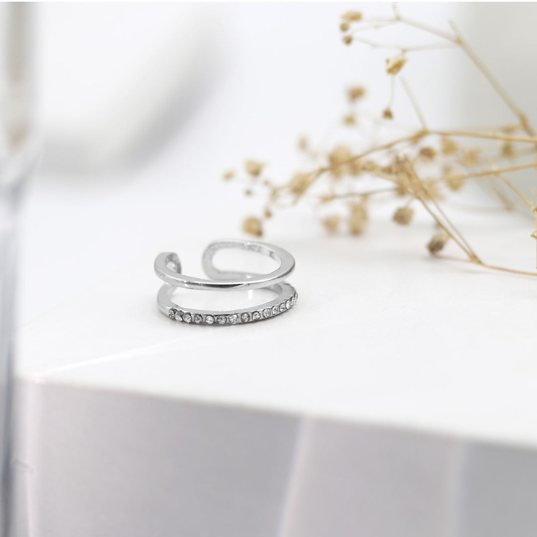 Soraida Dainty Silver Ring