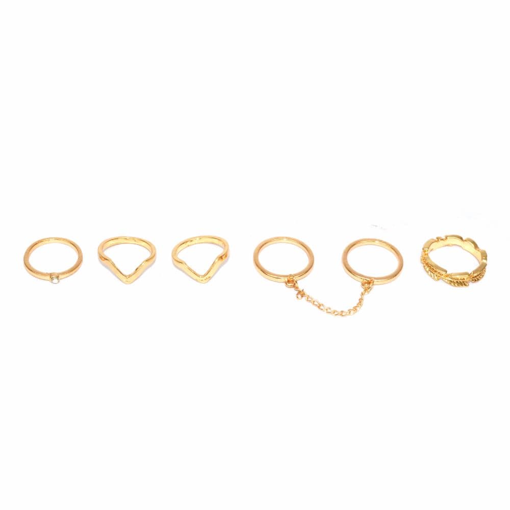 All Gold Jewelry Set