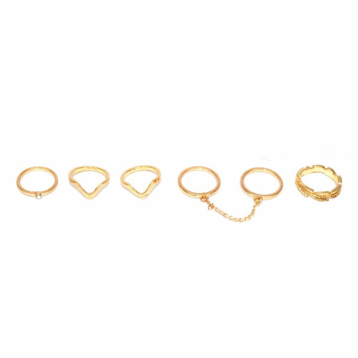 All Gold Jewelry Set
