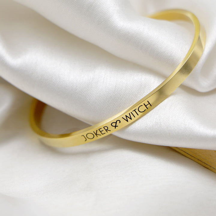 Joker & Witch Gold Band