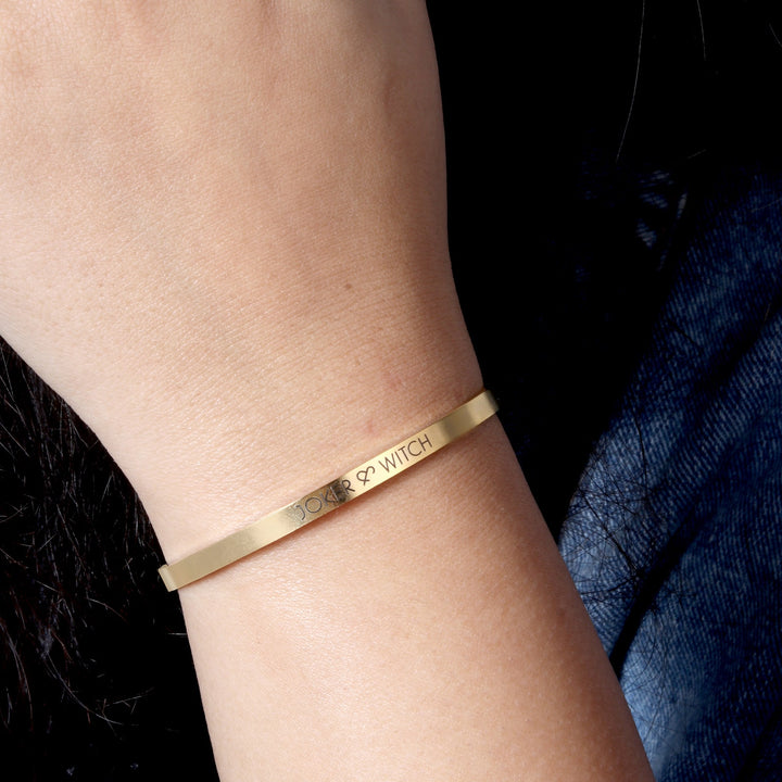 Joker & Witch Gold Band