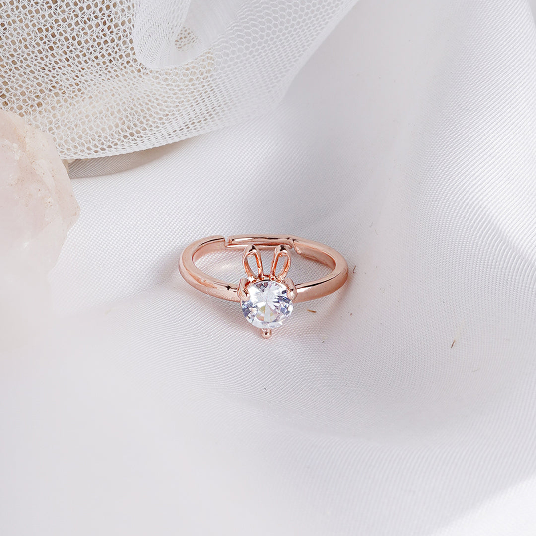 Bunny Hop Rose Gold Ring