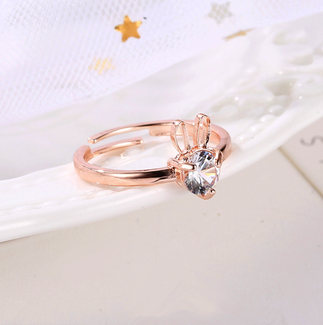 Bunny Hop Rose Gold Ring