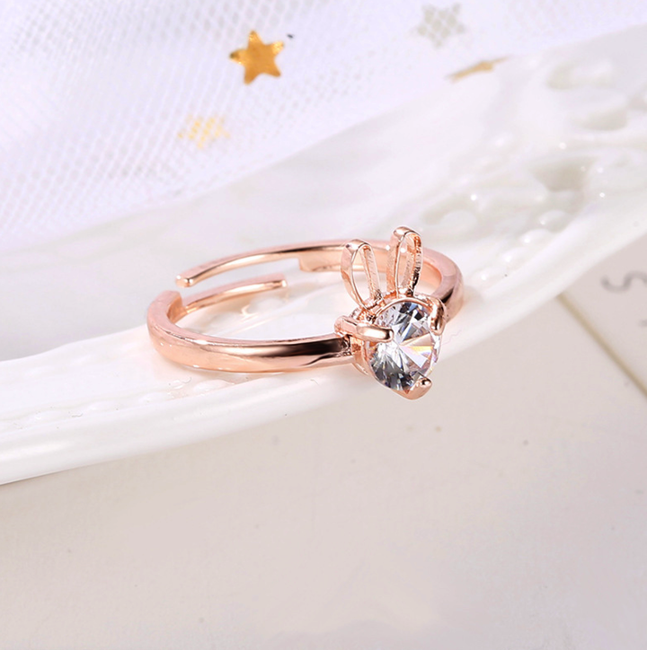 Bunny Hop Rose Gold Ring
