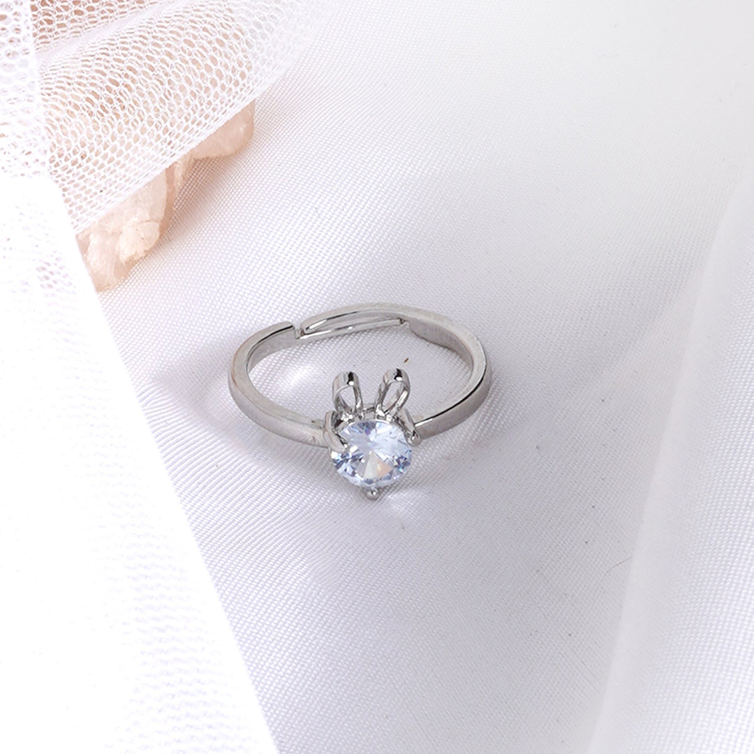 Bunny Hop Silver Ring