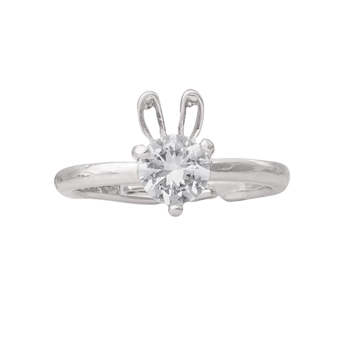 Bunny Hop Silver Ring