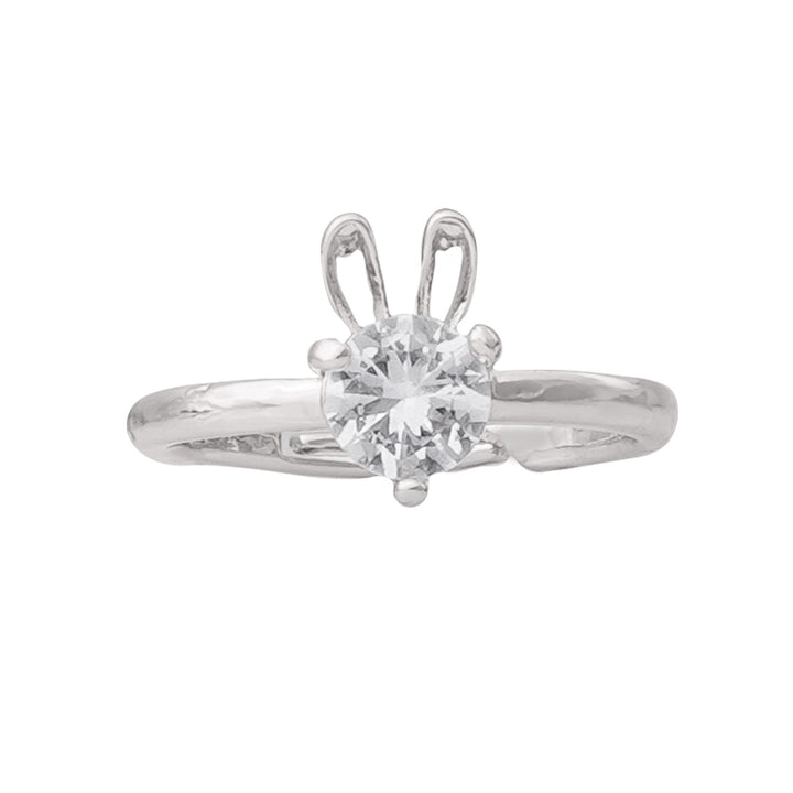 Bunny Hop Silver Ring