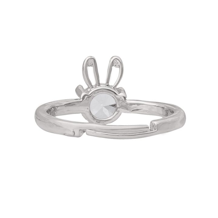 Bunny Hop Silver Ring