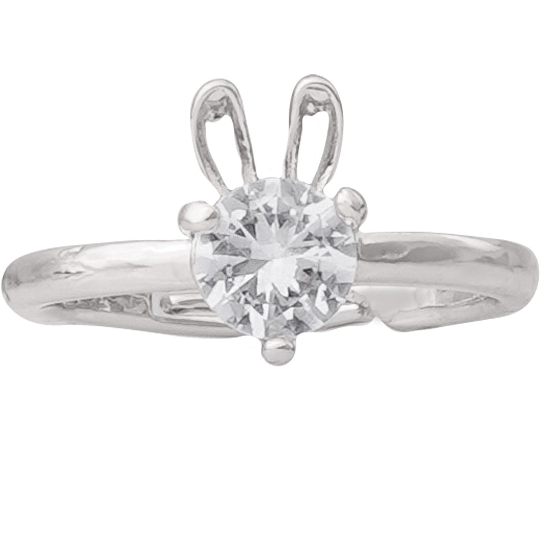 Bunny Hop Silver Ring