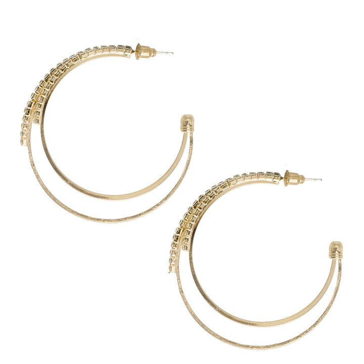 Saturday Night Gold Hoops