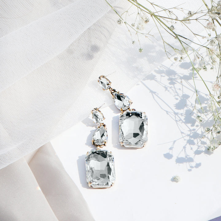 Dazed Bling Drop Earrings