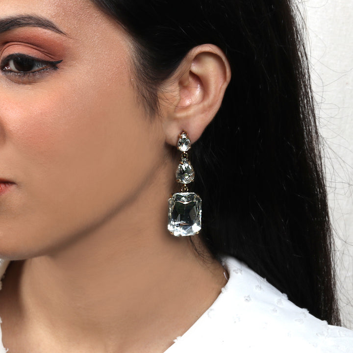 Dazed Bling Drop Earrings