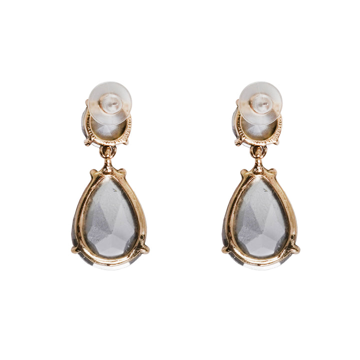 Glam Up Black Drop Earrings