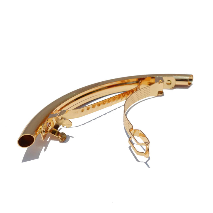 Minimal Curved Hair Clip - Joker & Witch