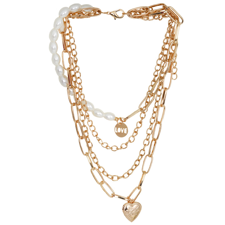 Lianne Chain Link Gold Layered Necklace