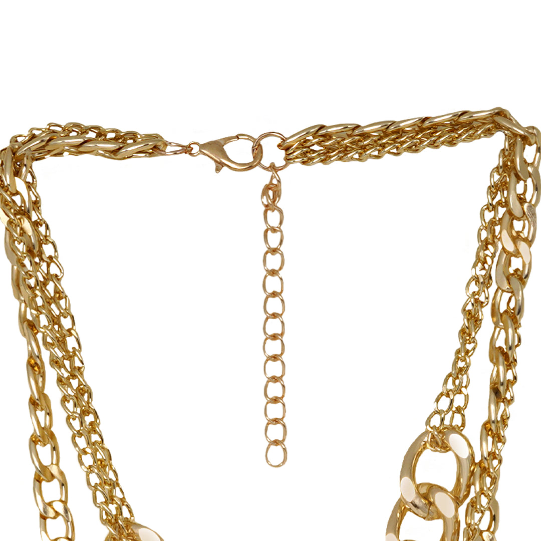 Donna Chain Link Gold Layered Necklace