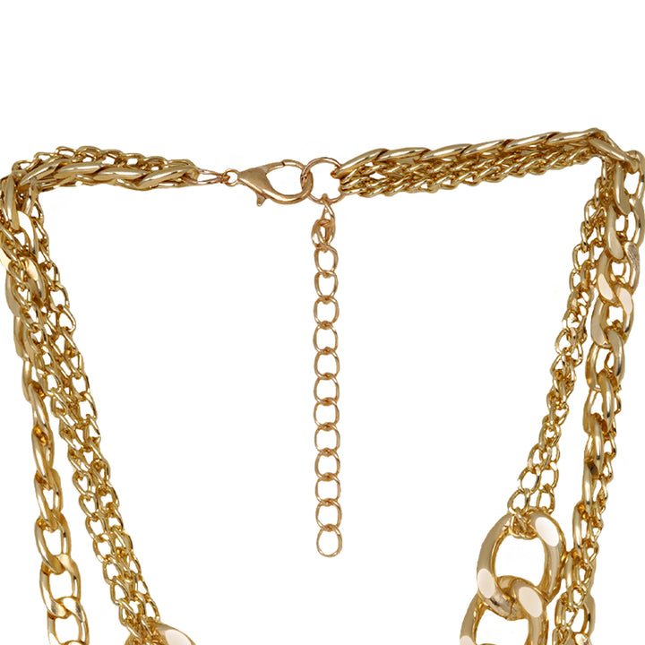 Donna Chain Link Gold Layered Necklace