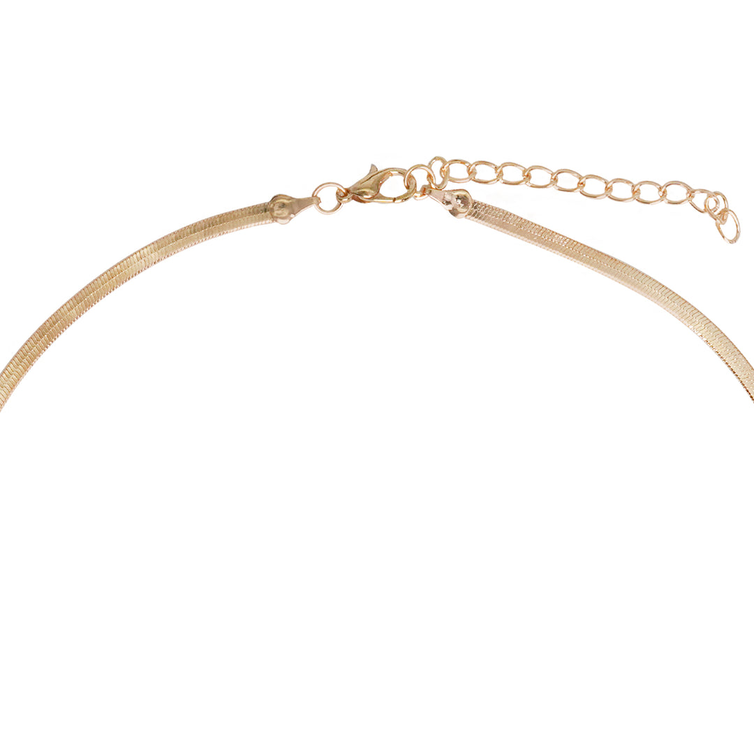 Sleek is Chic Gold Necklace