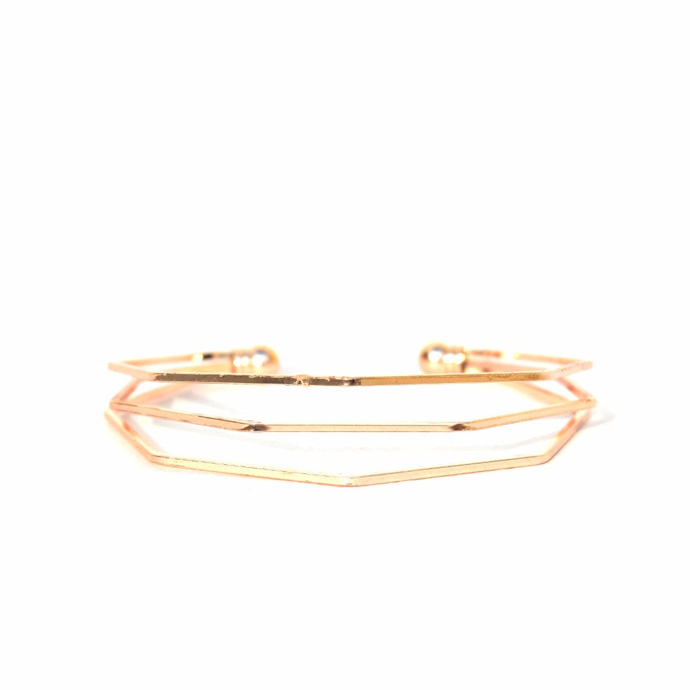Olivia Set of 3 Gold Bracelets