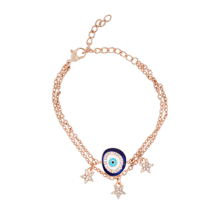 Iris Blue Evil Eye Bracelet