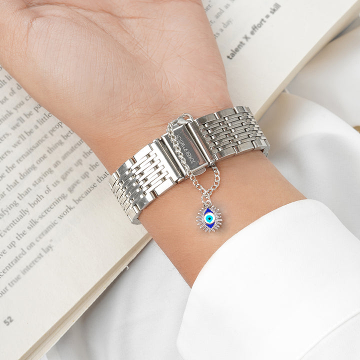 Power Of Eye Silver Watch Charm