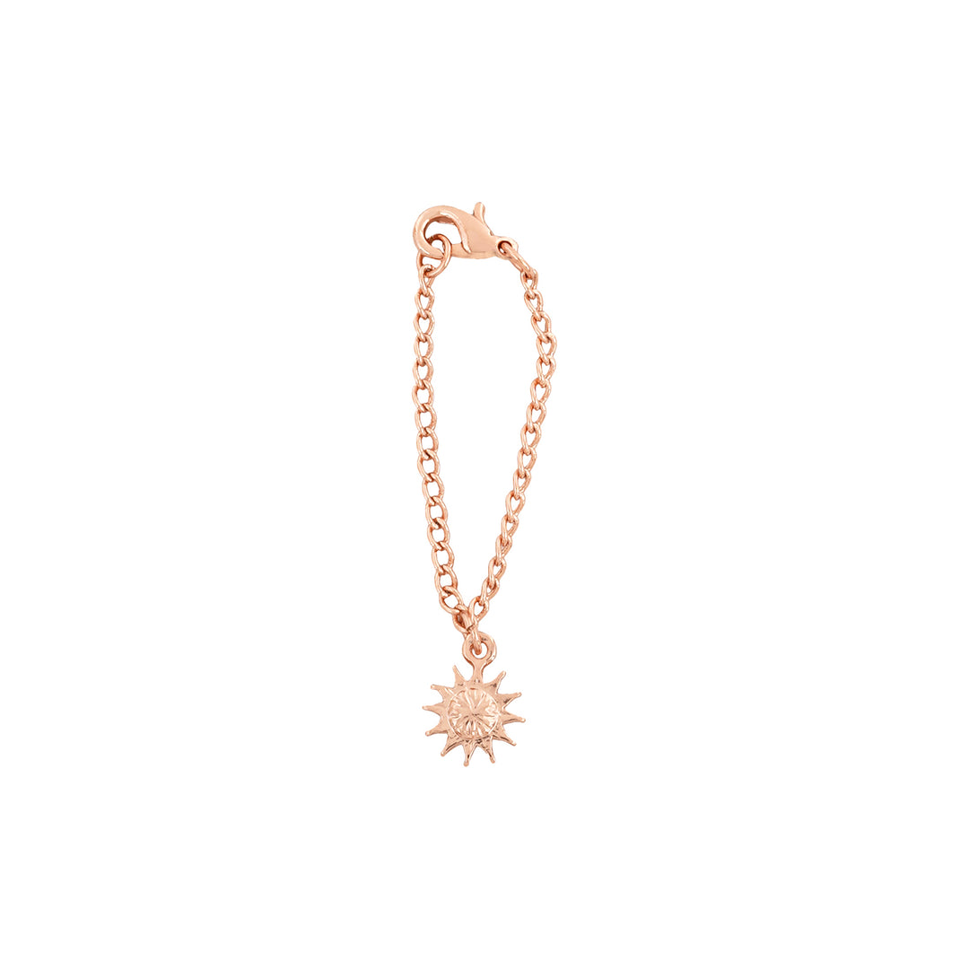 Sunday Rhinestone Rosegold Watch Charm