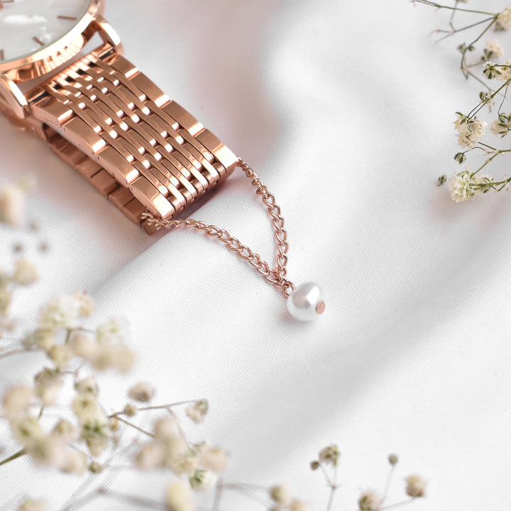 Pearlo Rosegold Watch Charm