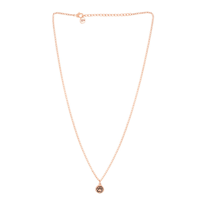 Pawsome Rosegold Necklace Charm
