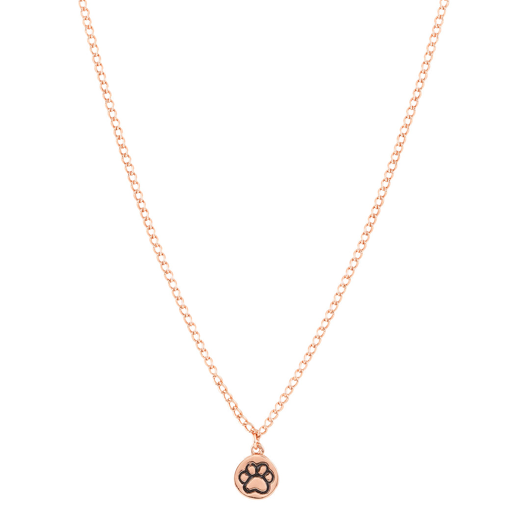 Pawsome Rosegold Necklace Charm