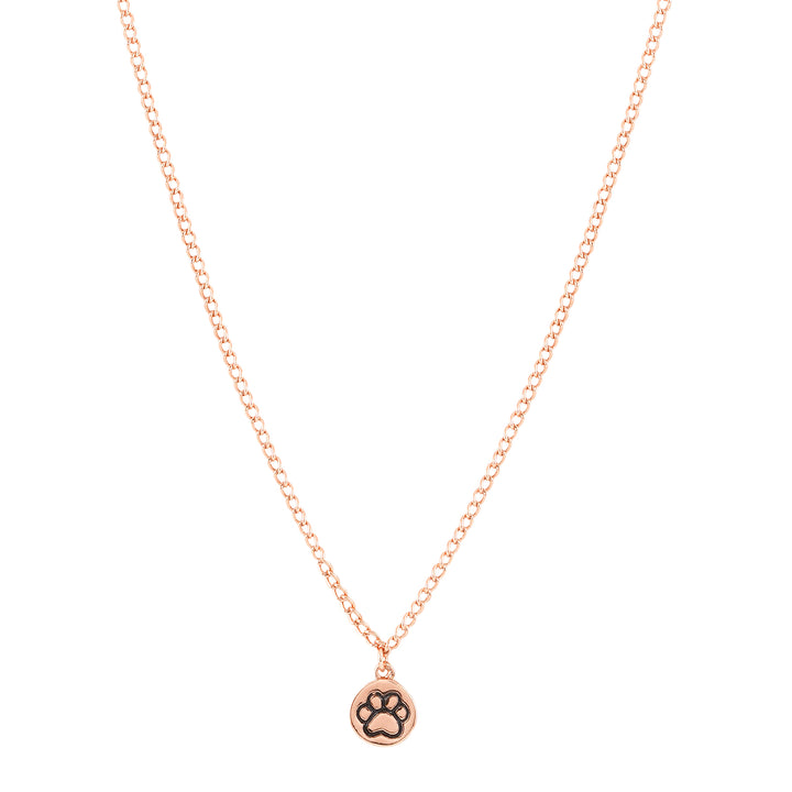 Pawsome Rosegold Necklace Charm