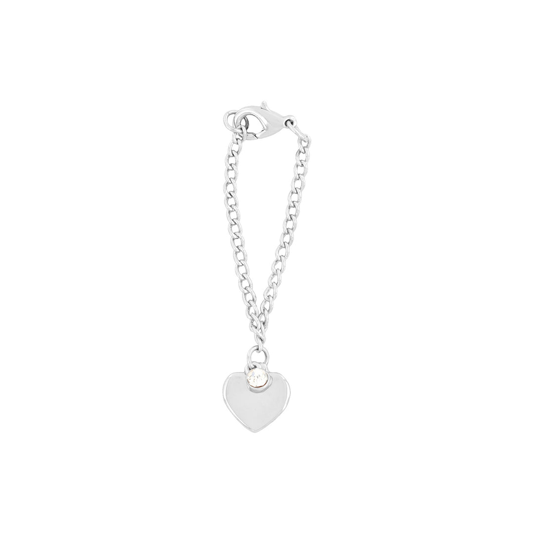 Heart Of Silver Watch Charm