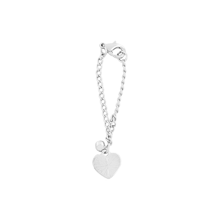 Heart Of Silver Watch Charm