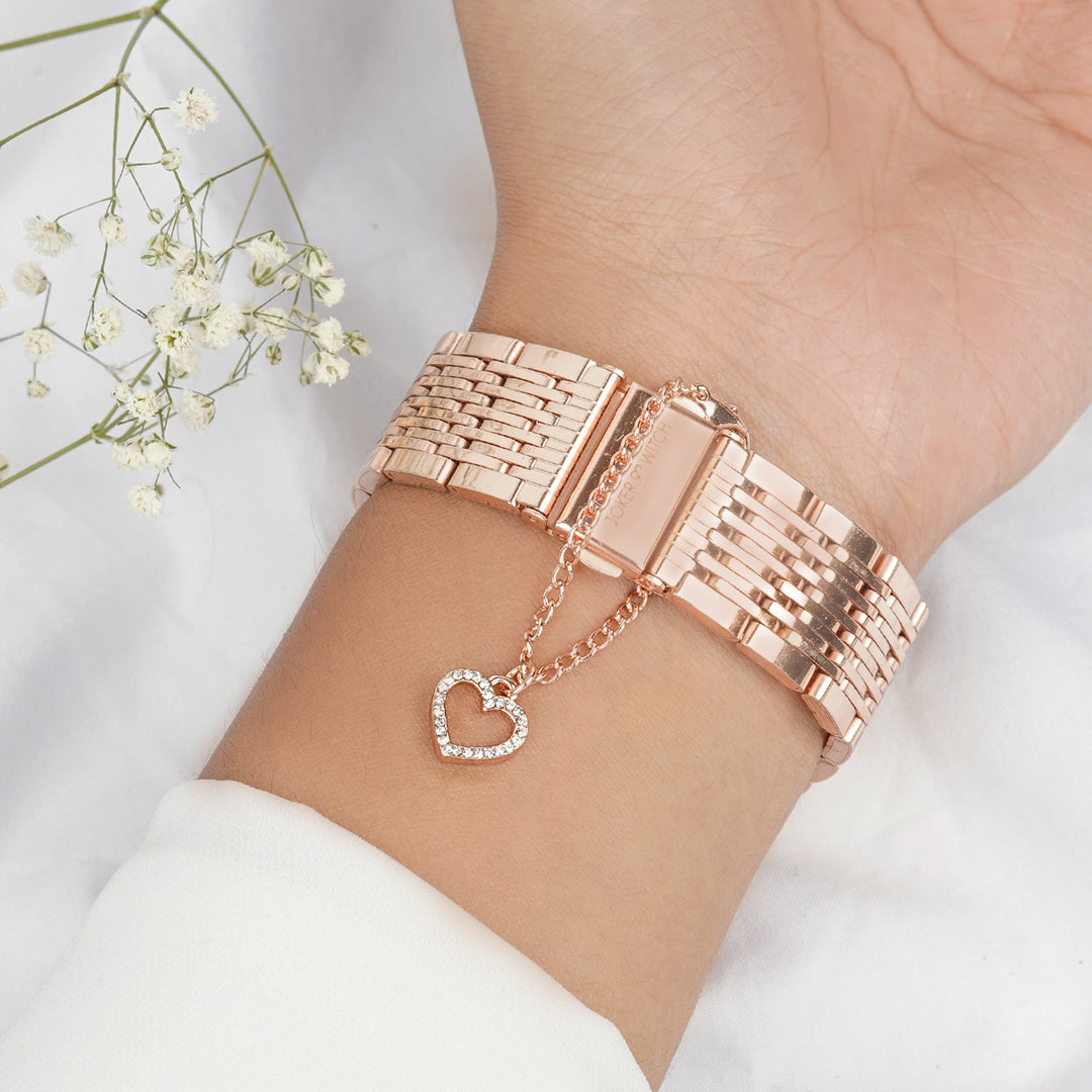 Bits Of Love Rosegold Watch Charm