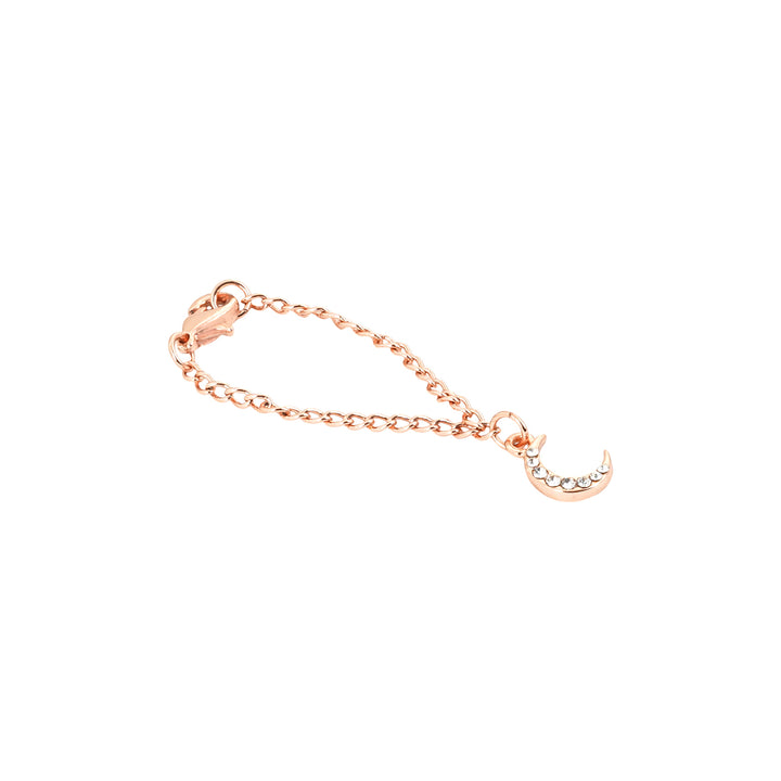 Luna Rhinestone Rosegold Watch Charm