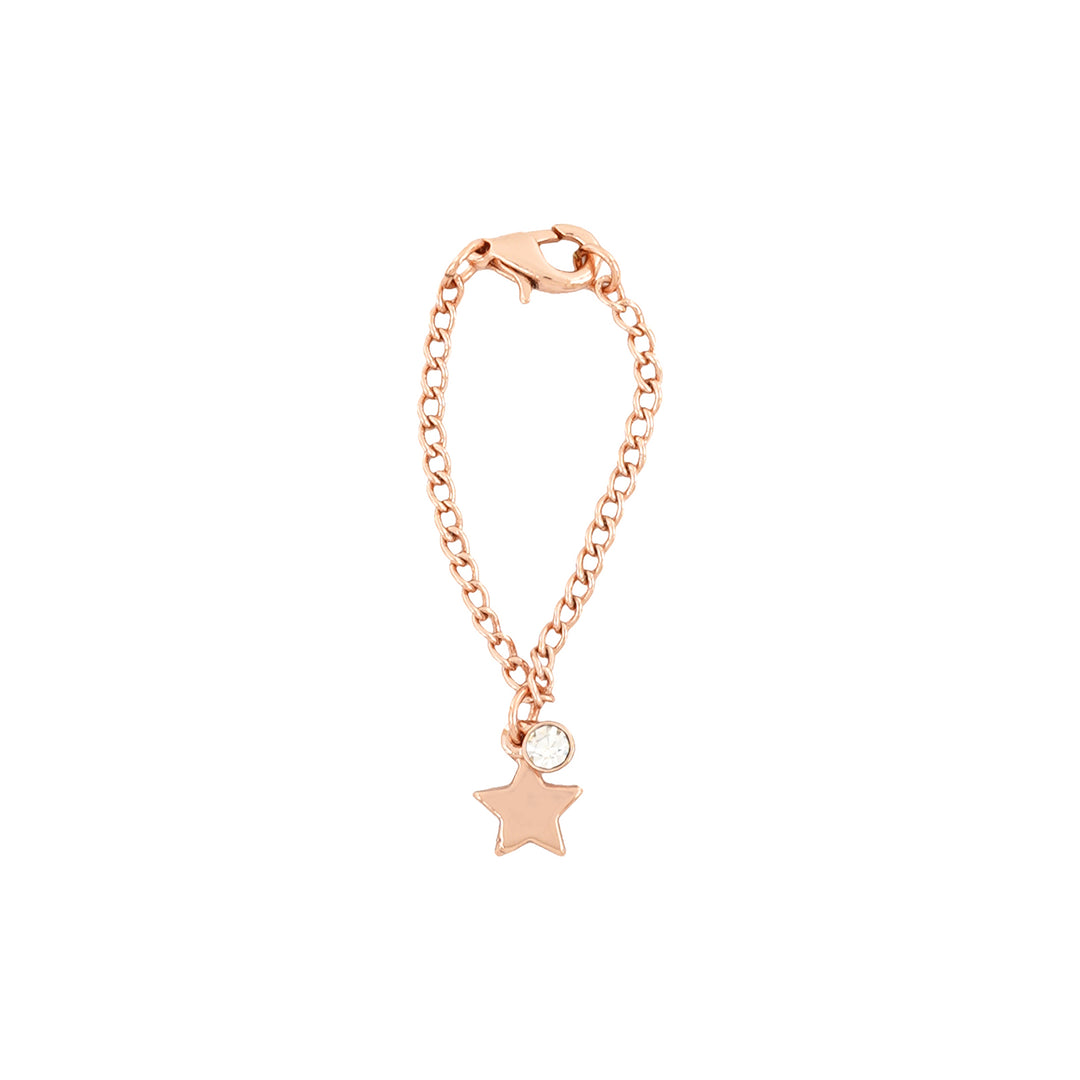 Starry Rhinestone Rosegold Watch Charm