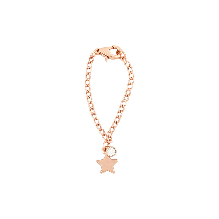 Starry Rhinestone Rosegold Watch Charm