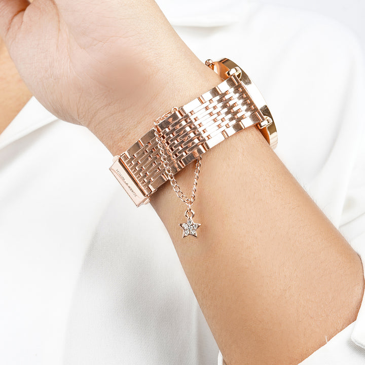 Astral Rhinestone Rosegold Watch Charm