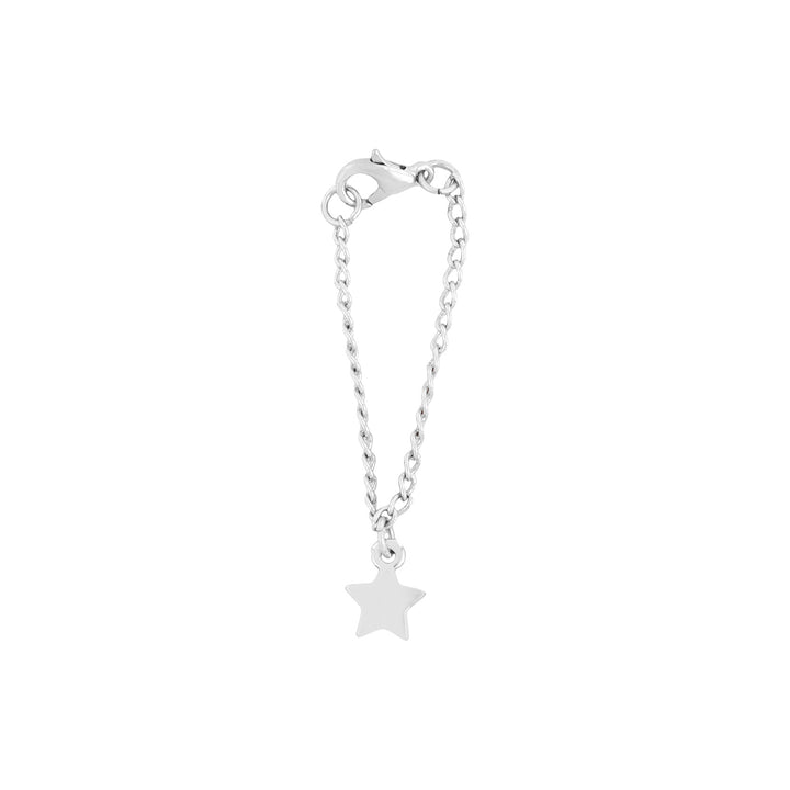 Astral Rhinestone Silver Watch Charm