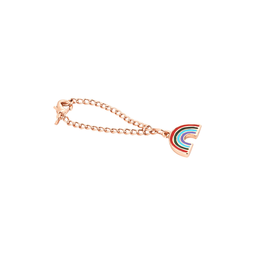 Rainbow Dreams Rosegold Watch Charm