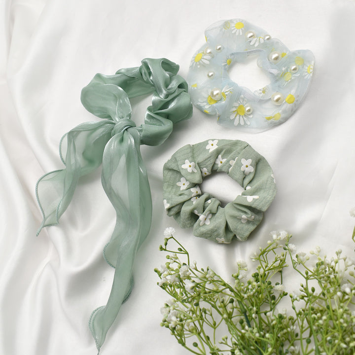 Lush Mist Scrunchie Set