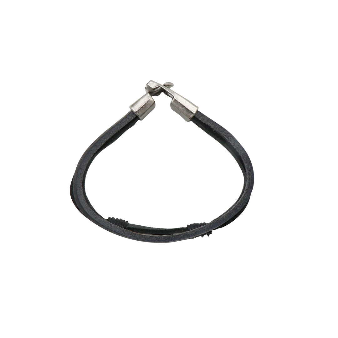 Porter Silver Men's Watch Bracelet Stack