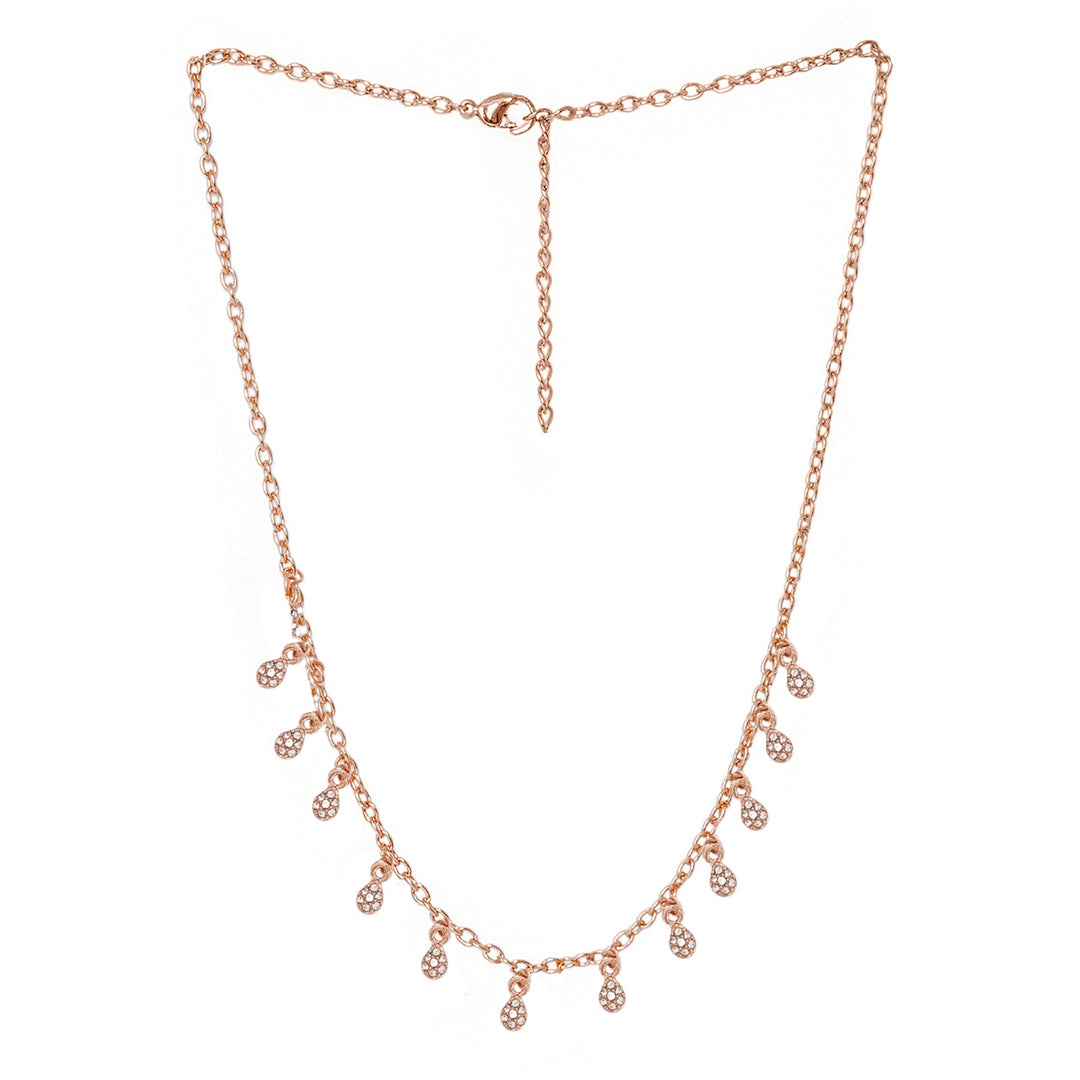 Passionate Rose Gold Jewelry Set