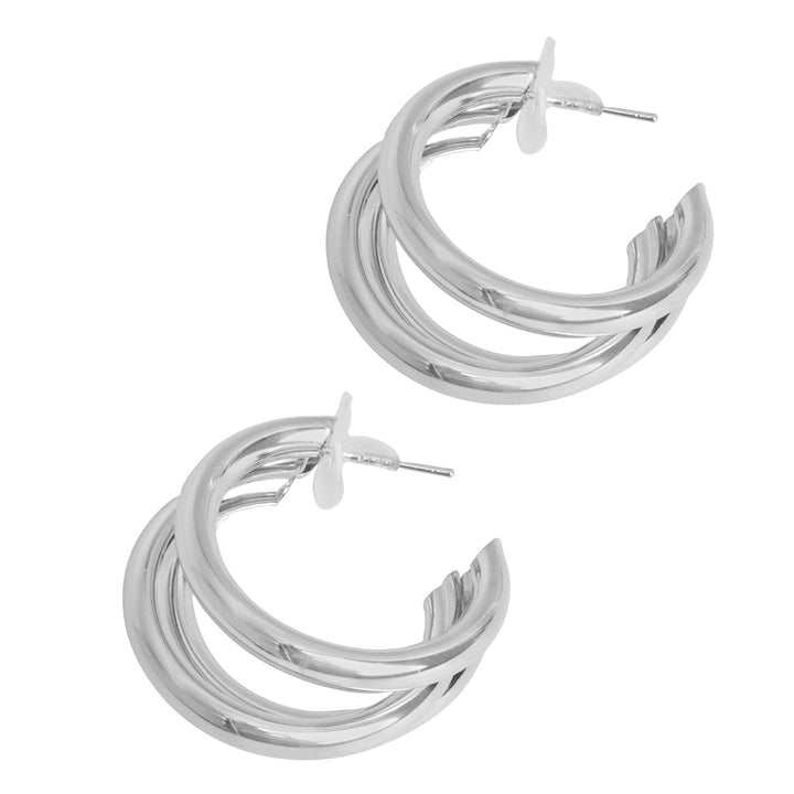 Silver Omega Jewelry Set