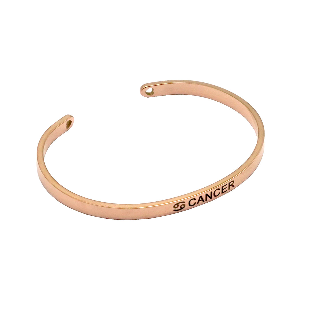 Cancer Rosegold Zodiac Band