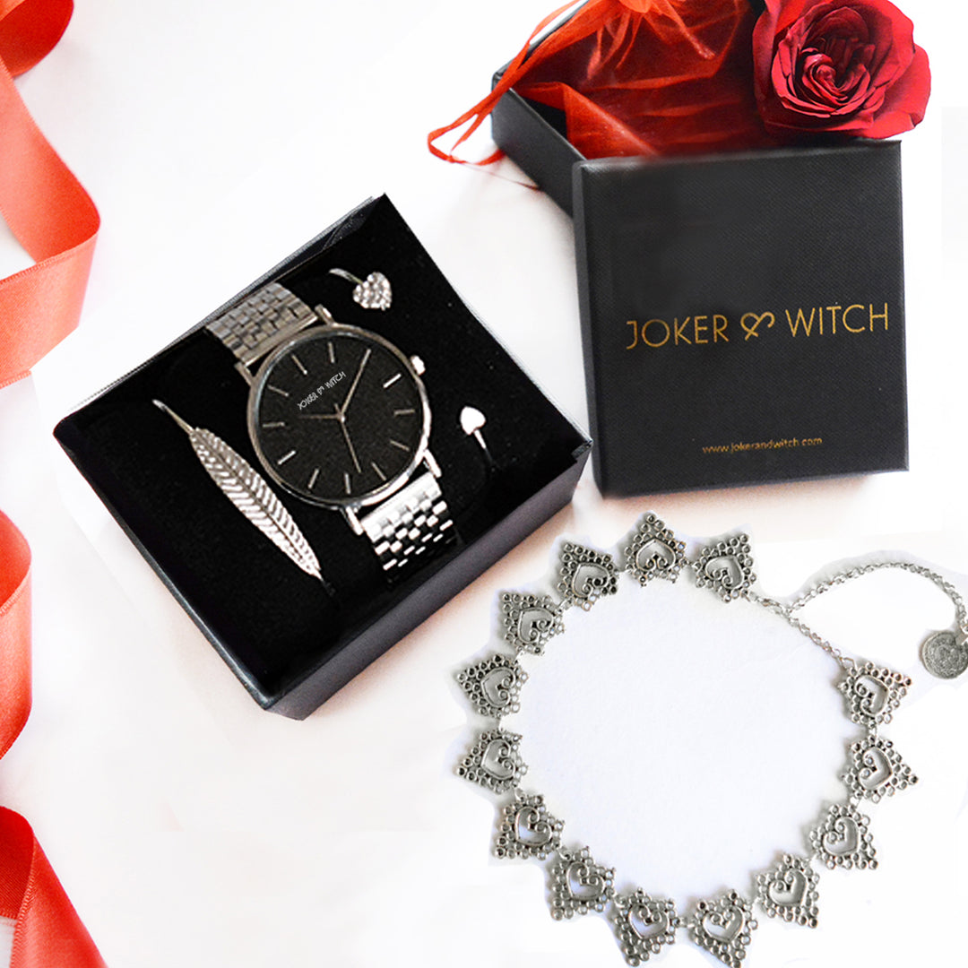 Silver Lining Love Stack - Joker & Witch