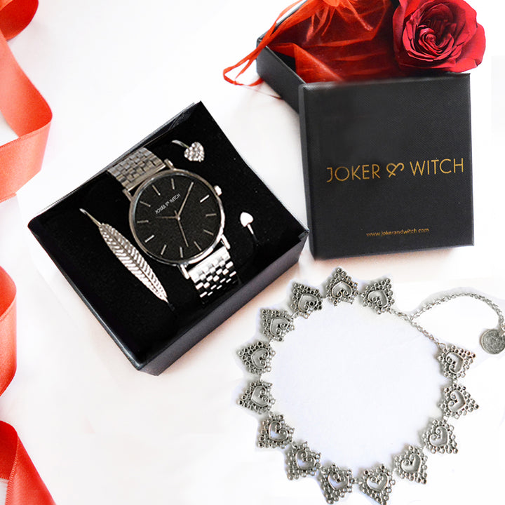 Silver Lining Love Stack - Joker & Witch