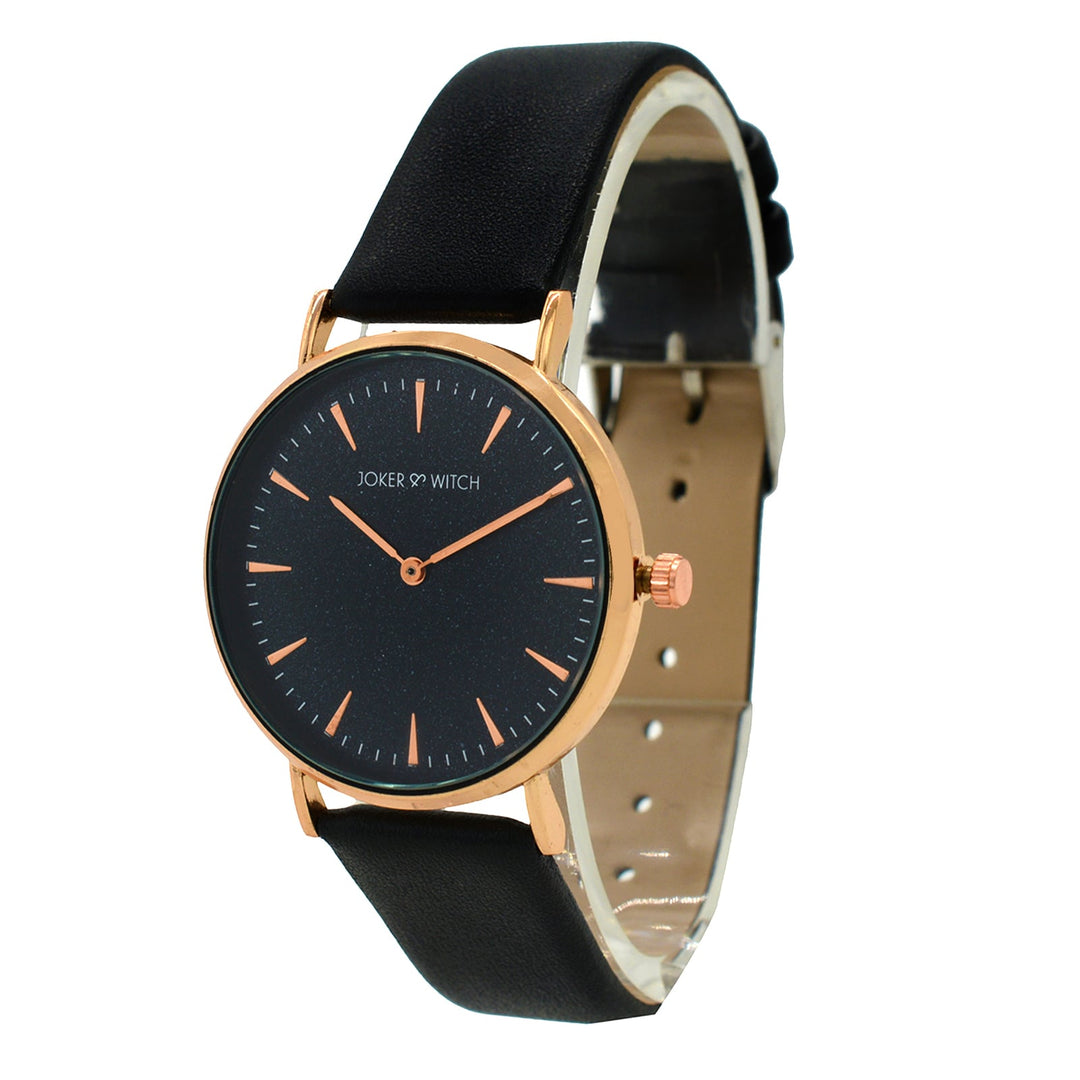 Midnight Rosegold & Black Love Triangle - Joker & Witch